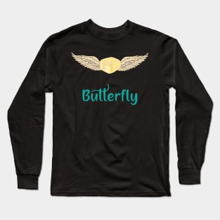 Butterfly Long Sleeve T-Shirt